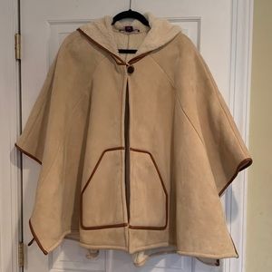 Ralph Lauren Purple Label 100% Lamb Shearling Cape